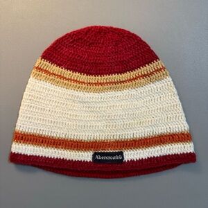 Vinage Abercrombie and Fitch knitted skully beanie